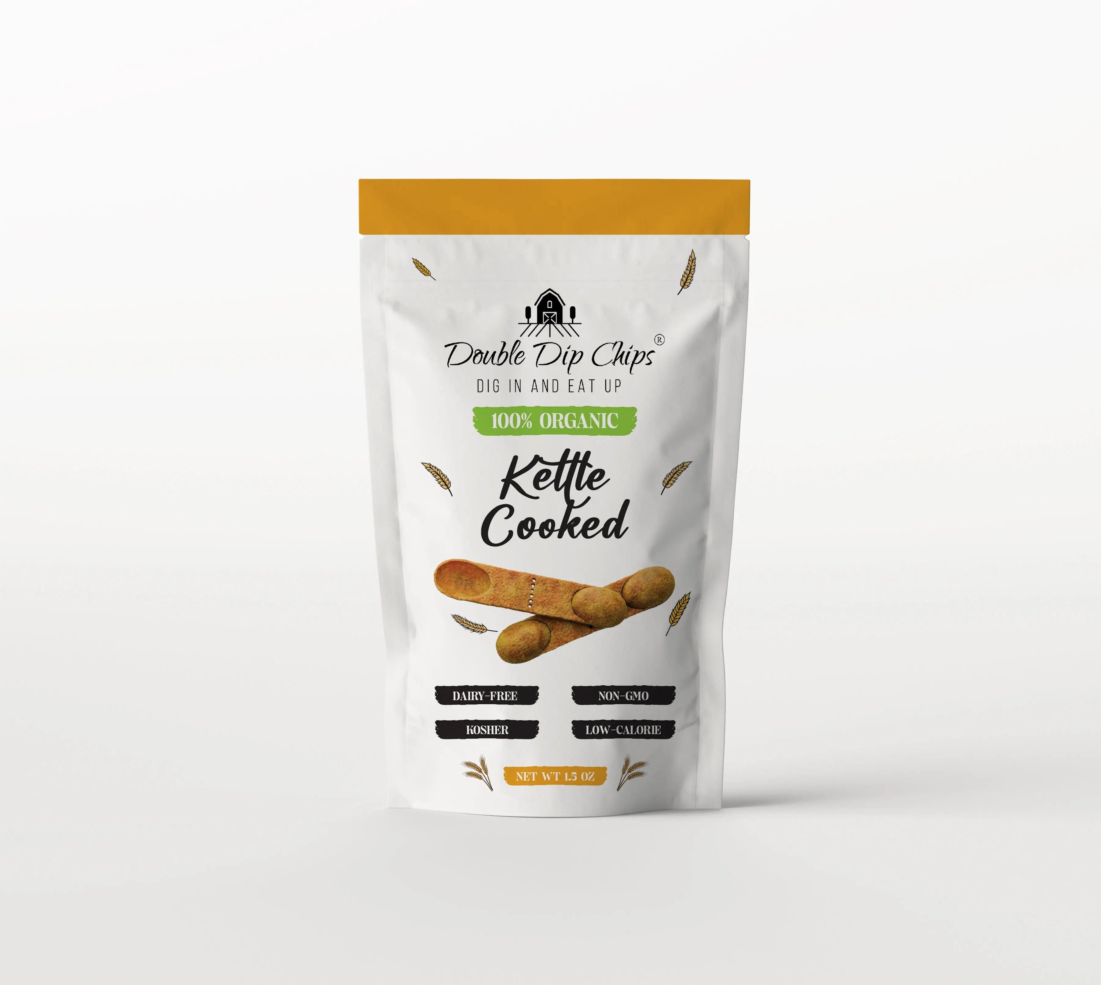 Gourmet Kettle Cooked Corn Chips 1.5 Oz - Non-GMO, Gluten-Free, Vegan-Friendly Snack