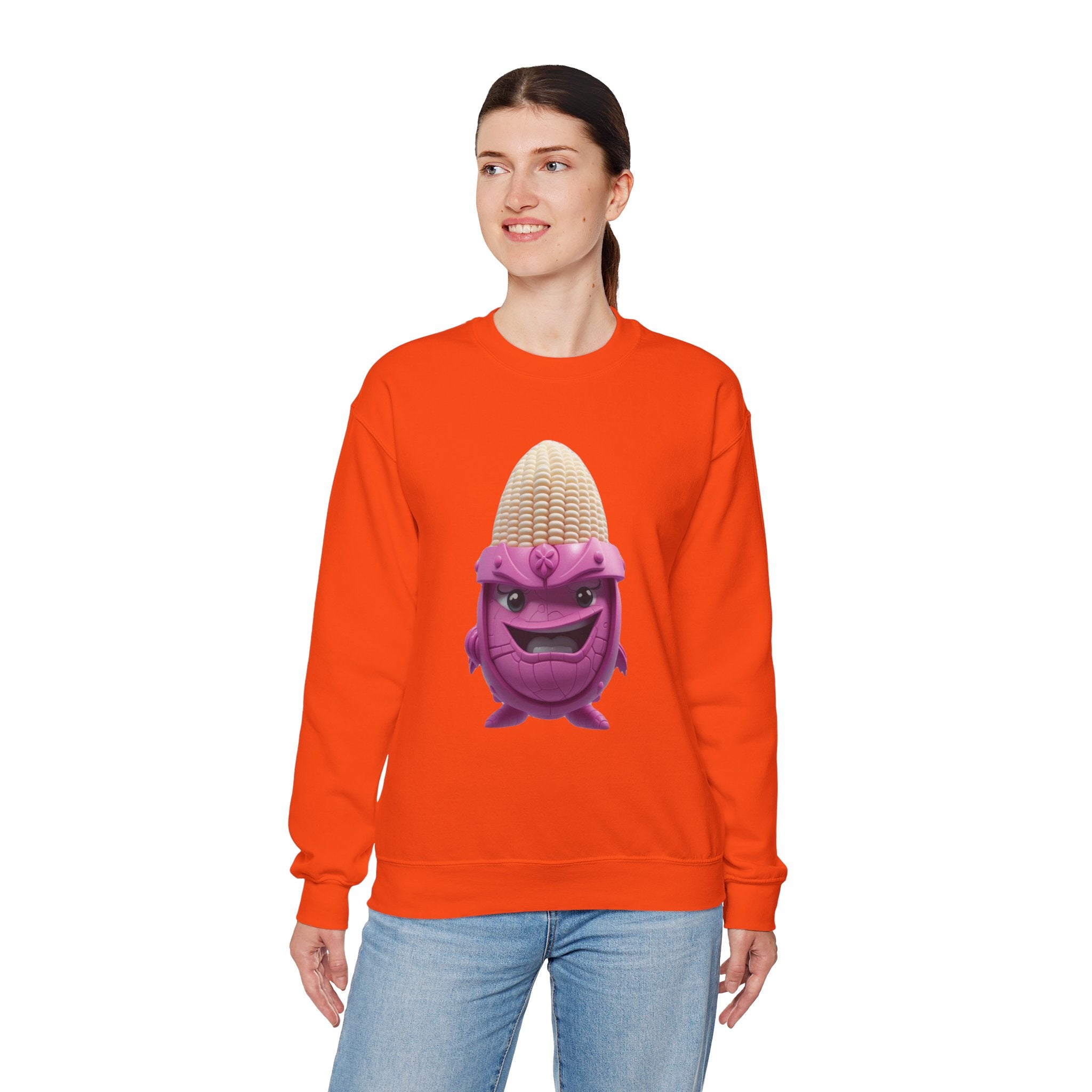 Comfort Blend Unisex Sweatshirt - Polyester and Cotton, Ribbed Knit Collar - No Itchy Seams