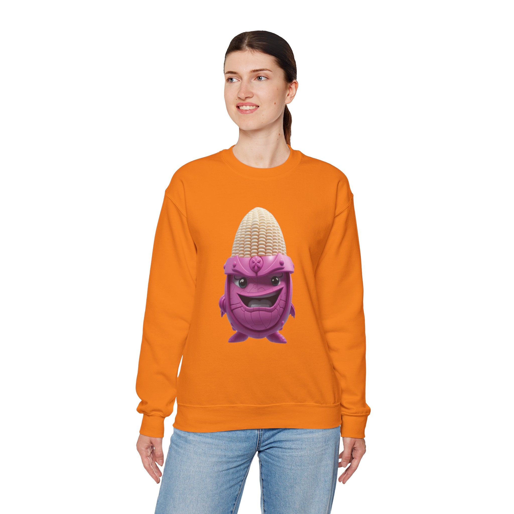 Comfort Blend Unisex Sweatshirt - Polyester and Cotton, Ribbed Knit Collar - No Itchy Seams