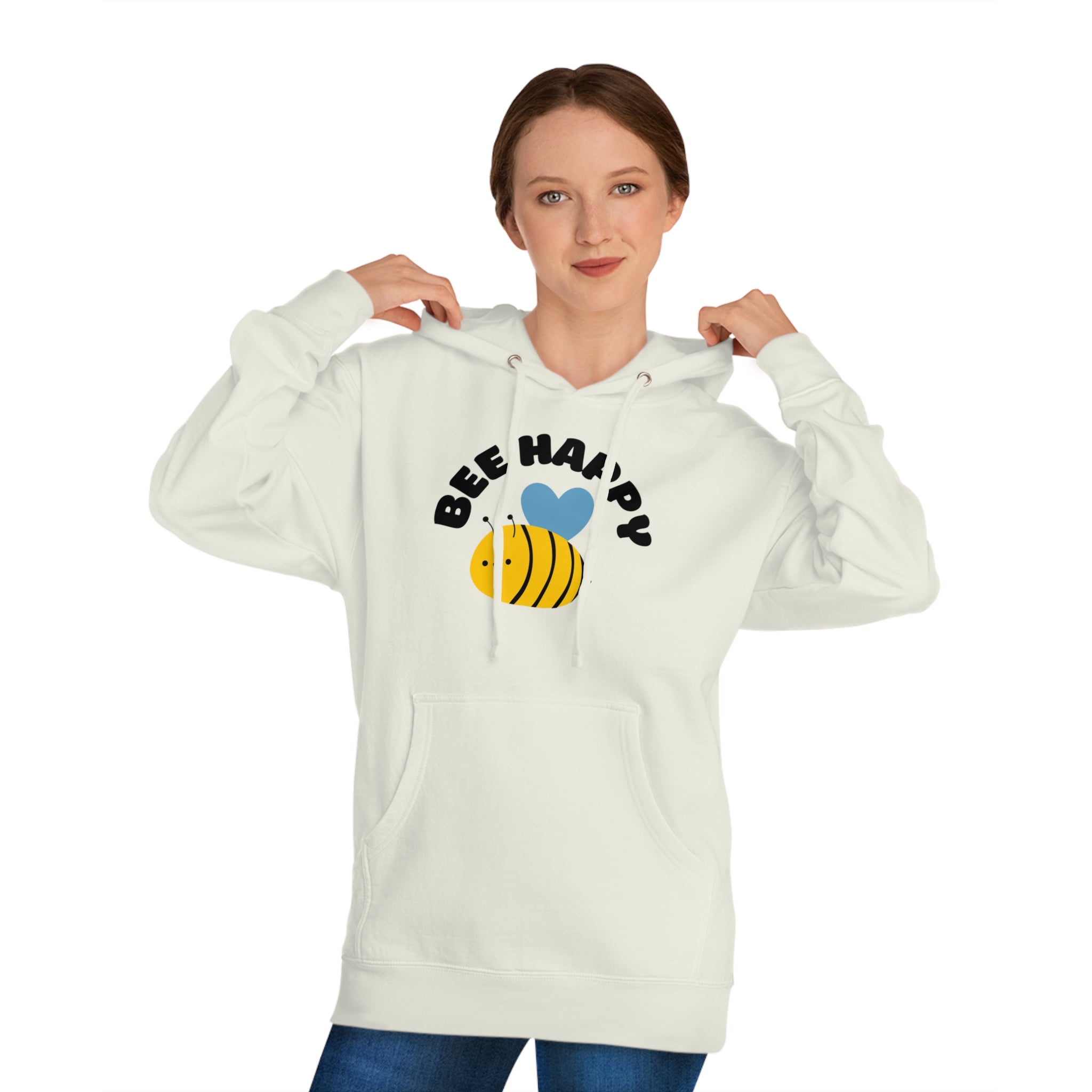 Unisex Hooded Sweatshirt - Be Happy Sweatshirt