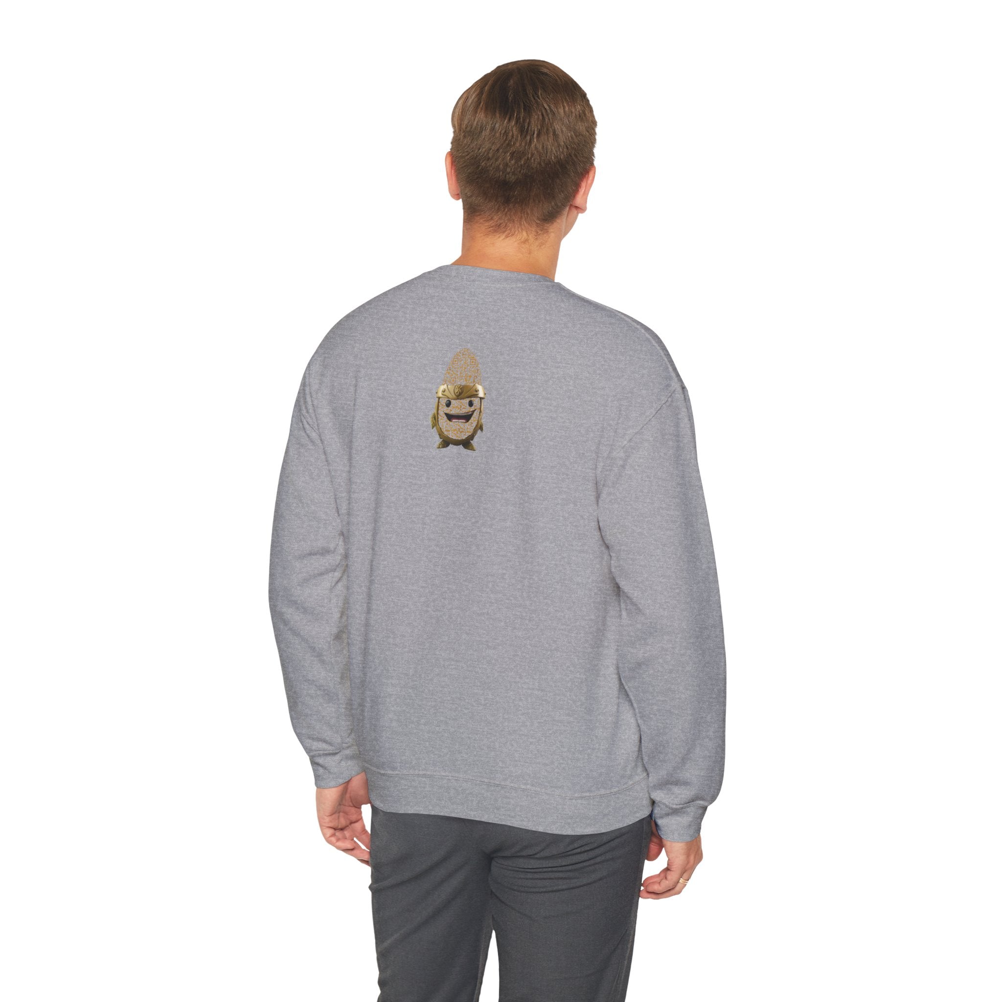 Comfort Blend Unisex Sweatshirt - Polyester and Cotton, Ribbed Knit Collar - No Itchy Seams