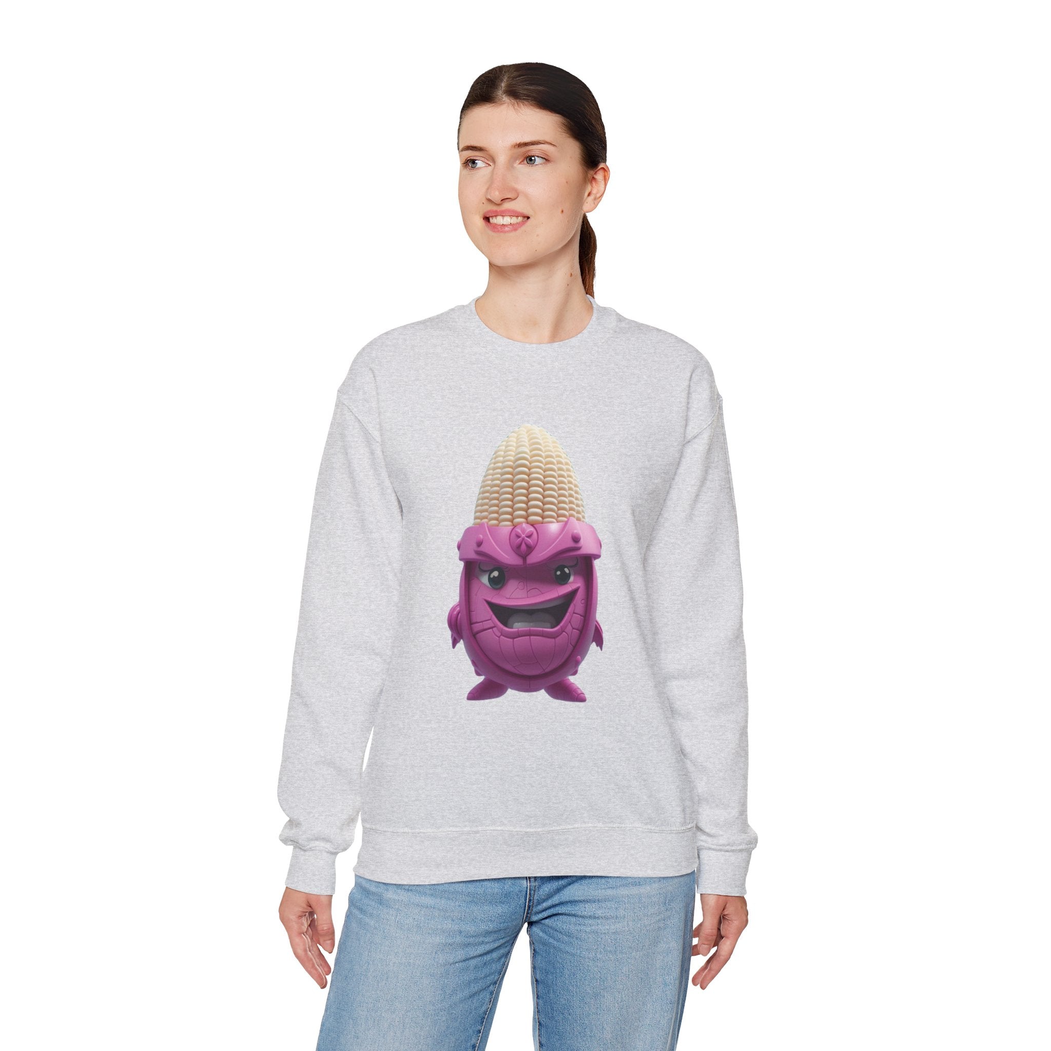 Comfort Blend Unisex Sweatshirt - Polyester and Cotton, Ribbed Knit Collar - No Itchy Seams